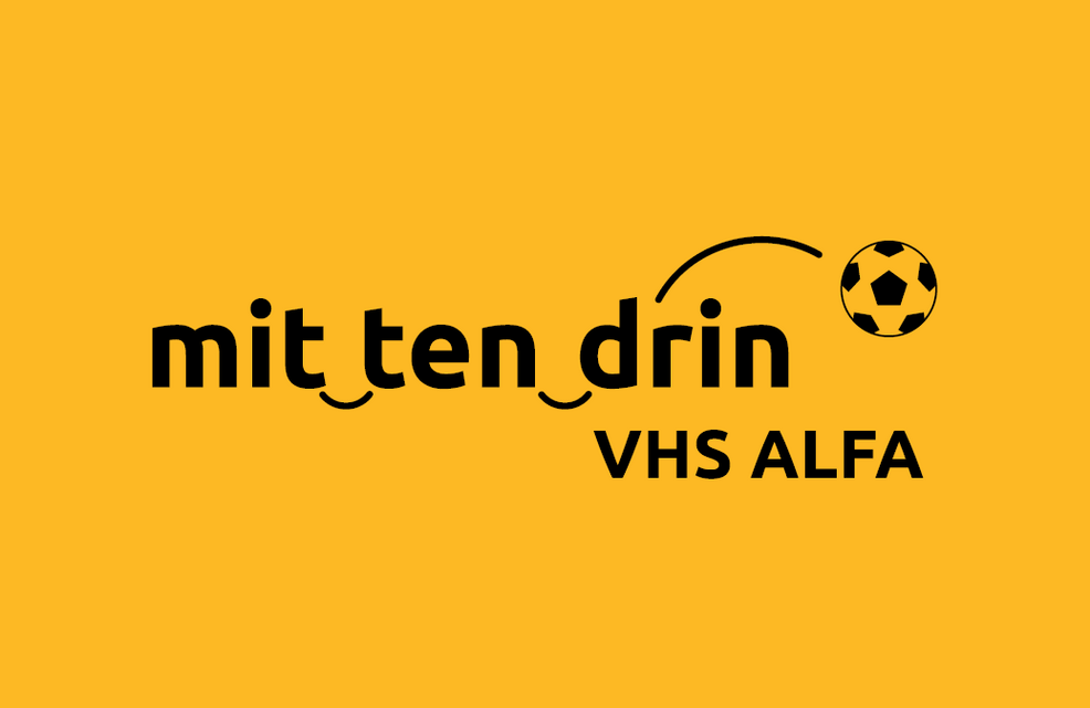 Logo mittendrin VHS ALFA